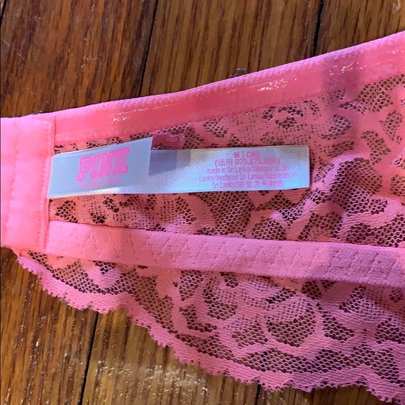 Medium PINK halter top Bra - Picture 3 of 5